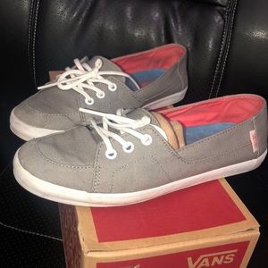 Vans Grey slip ons women’s size 6.5